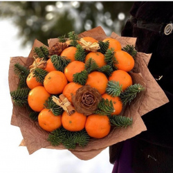 Мандариновый букет