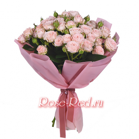 Нежные кустовые розочки